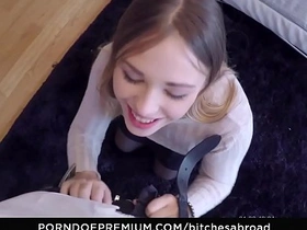 Selvaggia, a young Russian tourist, indulges in intense hardcore sex with a foreign partner