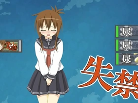 Omoani's 20th installment in the KanColle series, featuring a girl and urination
