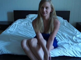 Inga from Russia speaks her mind in an interview before getting naughty