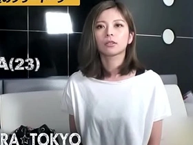 Lena, the Tokyo cam girl, multitasks with oral and vaginal sex
