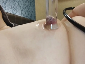 Curvy wife Yukie's homemade video of her expertly sucking her husband's nipples