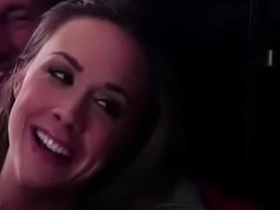 Spouses give each other sensual massages