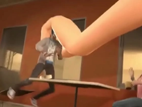 Giantess Ahri's playful vore game in League of Legends